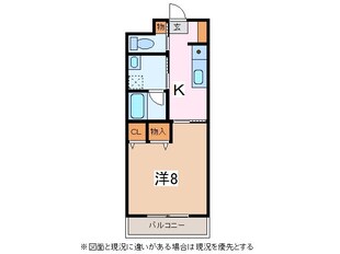 村井駅 徒歩11分 1階の物件間取画像